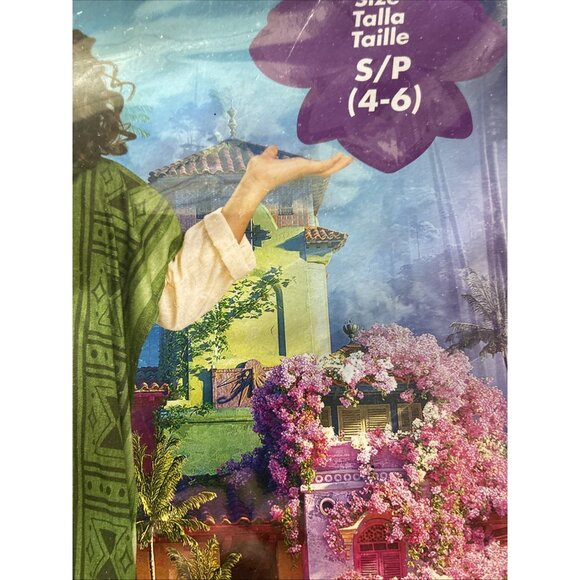 Disguise Disney Encanto Bruno Costume Boys Size S 4-6 Hooded Outfit Movie - Picture 5 of 14